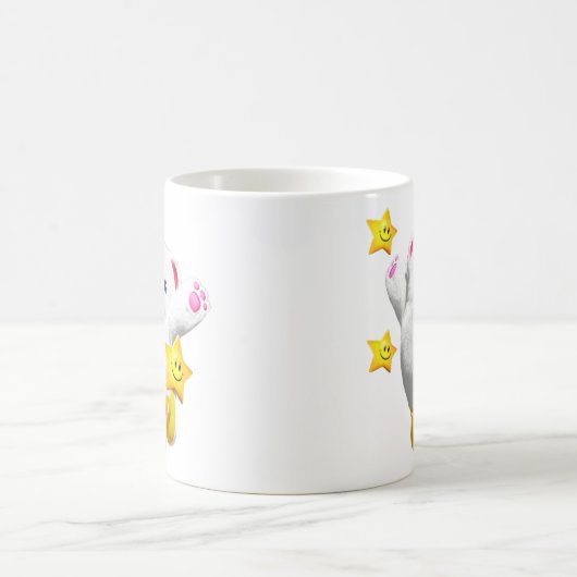 Badanamu glücklicher Geburtstag Kaffeetasse (Mittel)