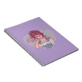 BADASFEMINISTIN, Cartoon Notizblock (Rechte Seite)