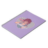 BADASFEMINISTIN, Cartoon Notizblock (Linke Seite)