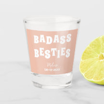 Badass Besties Funny Bridesmaid Gefallen Foto Gesc