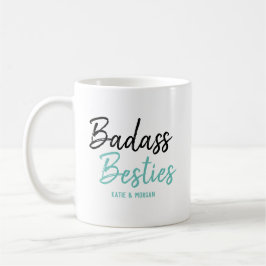 Badass Bestities Türkisches Blau Kaffeetasse