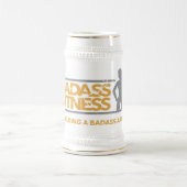 Badass Bier Stein Bierglas (Mittel)