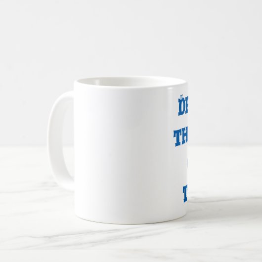 Badass Blogger-Tasse - Trinken der Risse der Kaffeetasse (Vorderseite Links)