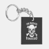 Badass Bonus Vater Schlüsselanhänger (Vorderseite links)