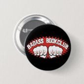 Badass Bookclub Button (Vorne & Hinten)