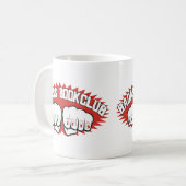 Badass Bookclub Kaffeetasse (Vorderseite Links)