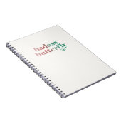 Badass Butterfly-Notebook Notizblock (Rechte Seite)