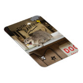 Badass Cat insgesamt Magnet (Rechte Seite)
