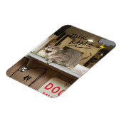 Badass Cat insgesamt Magnet (Linke Seite)