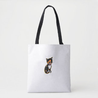 Badass Cat Mama Fun Calico Tasche