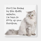 Badass Cats Magnet (Vorne)