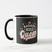 Badass-Chefin Queen Tasse (Links)
