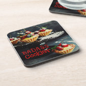 BADASS COOKIER Funny gibt harten UNTERSETZER (Linke Seite)