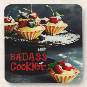 BADASS COOKIER Funny gibt harten UNTERSETZER
