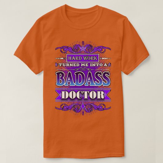 BADASS Doctor T-Shirt (Design vorne)