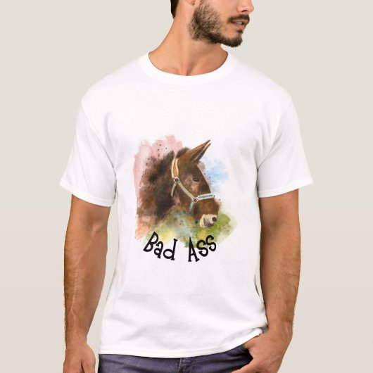 Badass, Donkey T-Shirt (Vorderseite)
