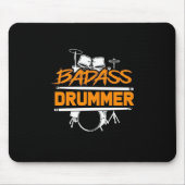 Badass Drummer Mousepad (Vorne)