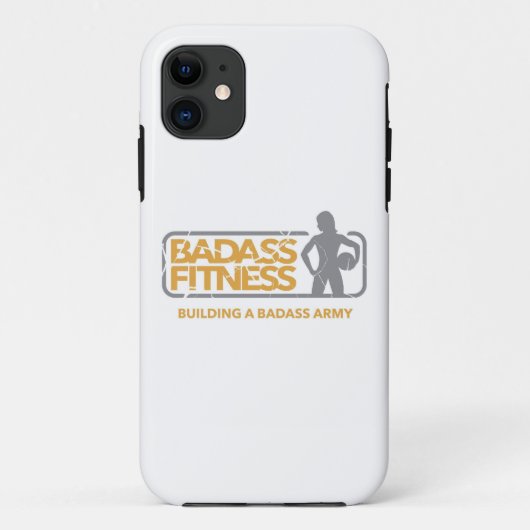 Badass Fitness iPhone Fall Case-Mate iPhone Hülle (Rückseite)
