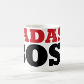 Badass Funny Boss Kaffeetasse (Mittel)