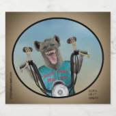 Badass Game Changer (Leere) Bierflaschenetikett (Einzelnes Label)