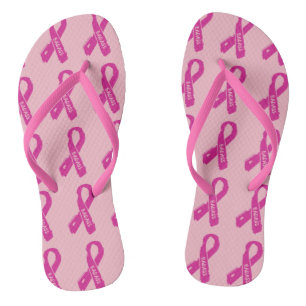 Badass/gerissenes Band...Brustkrebs Badesandalen