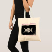 Badass Goddess-Tasche Tragetasche (Vorderseite (Produkt))