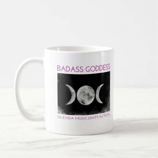 Badass Goddess-Tasse Kaffeetasse (Links)