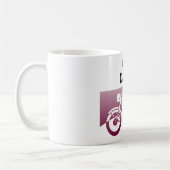 BADASS GRANDPA - Großvater Biker Motorbikes Gesche Kaffeetasse (Links)