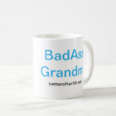 BadAss Großmutter-Tasse Kaffeetasse (VorderseiteRechts)