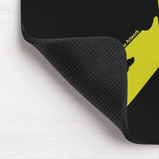 Badass/heftiger Band… Endometriosis Mousepad (Ecke)