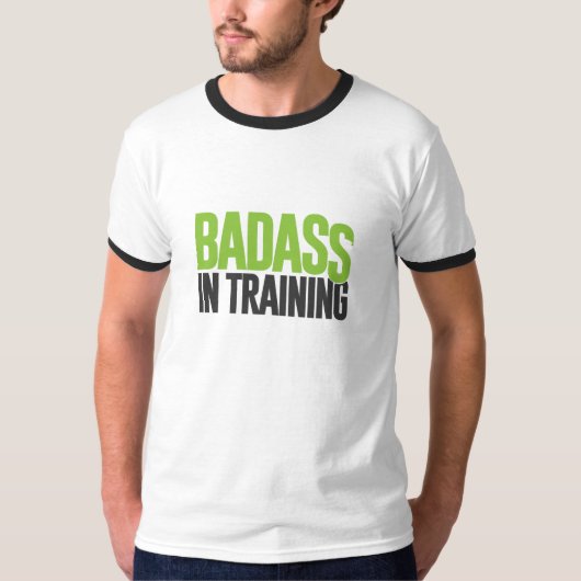 Badass im Training T-Shirt (Vorderseite)