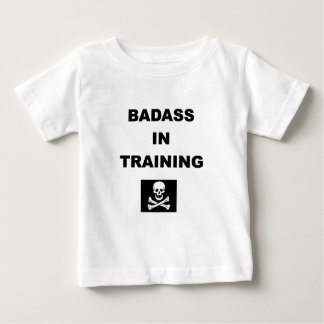 badass im Trainingskind Baby T-shirt