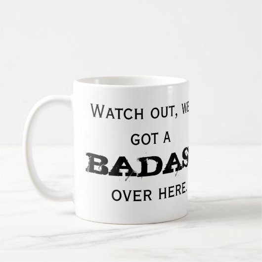 BADASS KAFFEETASSE (Links)