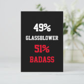 Badass-Karte Karte (Stehend Vorderseite)