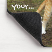 Badass Katzen - Angriffsumarmung Mousepad (Ecke)