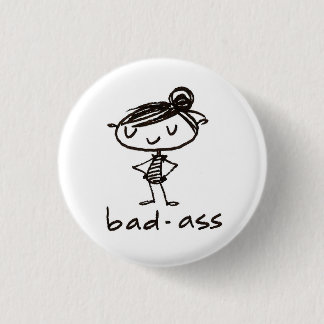 badass Knopf Button