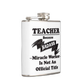 Badass Lehrer Flachmann (Rechts)