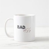 BADAss – Lustiger Kaffeewitz | Moderner Chef Kaffeetasse (Links)