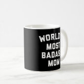 Badass-Mama-Zitat Kaffeetasse (VorderseiteRechts)