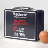 Badass Mechanic   Metall Brotdose (Beispiel)