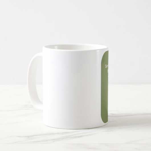 Badass MJ1560 Häschen-Argumentunrecht Sie traurig Kaffeetasse (Vorderseite Links)