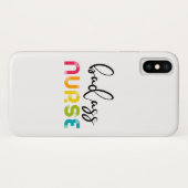 Badass Nurse Case-Mate iPhone Hülle (Rückseite (Horizontal))