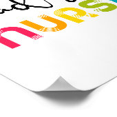 Badass Nurse Poster (Ecke)