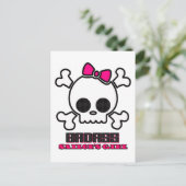 Badass Sailor's Girl Postkarte (Stehend Vorderseite)