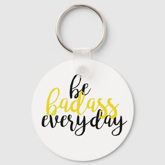 Badass Schlüsselanhänger (Vorderseite)