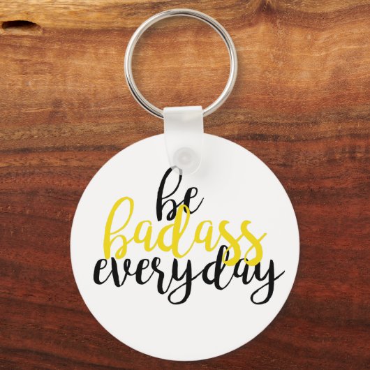 Badass Schlüsselanhänger (Vorderseite)