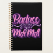 Badass Single Mama Planer (Vorderseite)