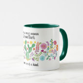 BADASS Stepmutter - Eine Art floraler Kakteen Tasse (VorderseiteRechts)
