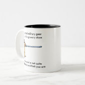 Badass Tasse (Vorderseite Links)