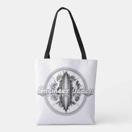 Badass Tote Bag Tasche (Rückseite)